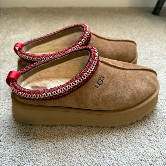UGG Women's Tazz II Chestnut Platform Slippers - Picture 5 of 7